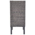 Swen Studio -  Dining Chairs 6 pcs Brown Kubu Rattan and Mango Wood (3x246655)